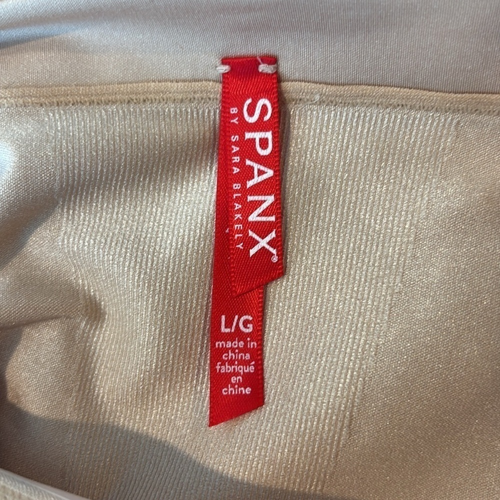 SPANX Oncore Sculpting High-Waisted Mid-Thigh Short Women’s Size Large Nude NWT! - Picture 10 of 15